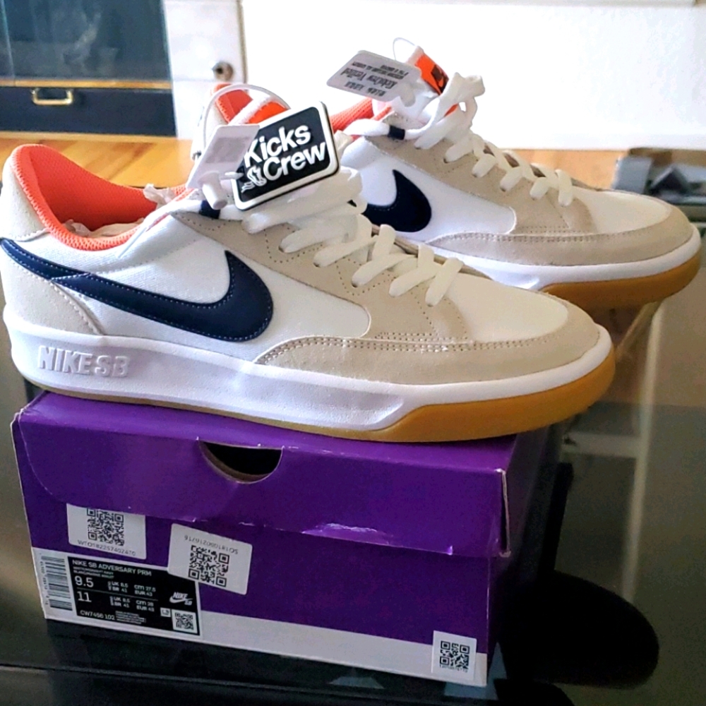 Nike SB Adversary Turf Orange Midnight Navy 9.5